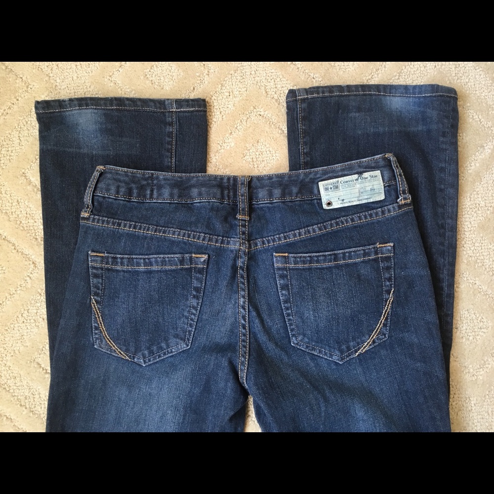 Converse One Star Bootcut Jeans, 2
